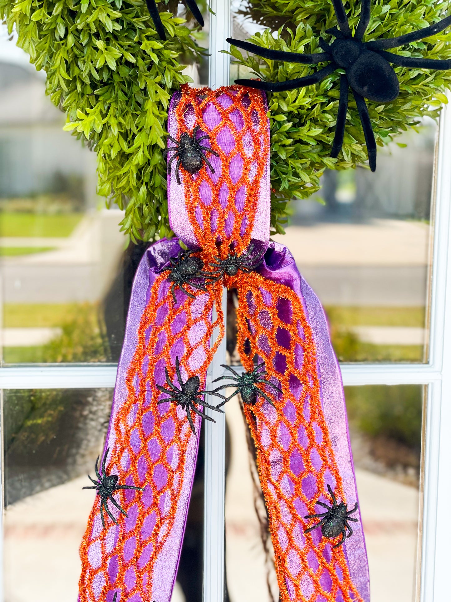 Autumn Arachnids Wreath And Sash