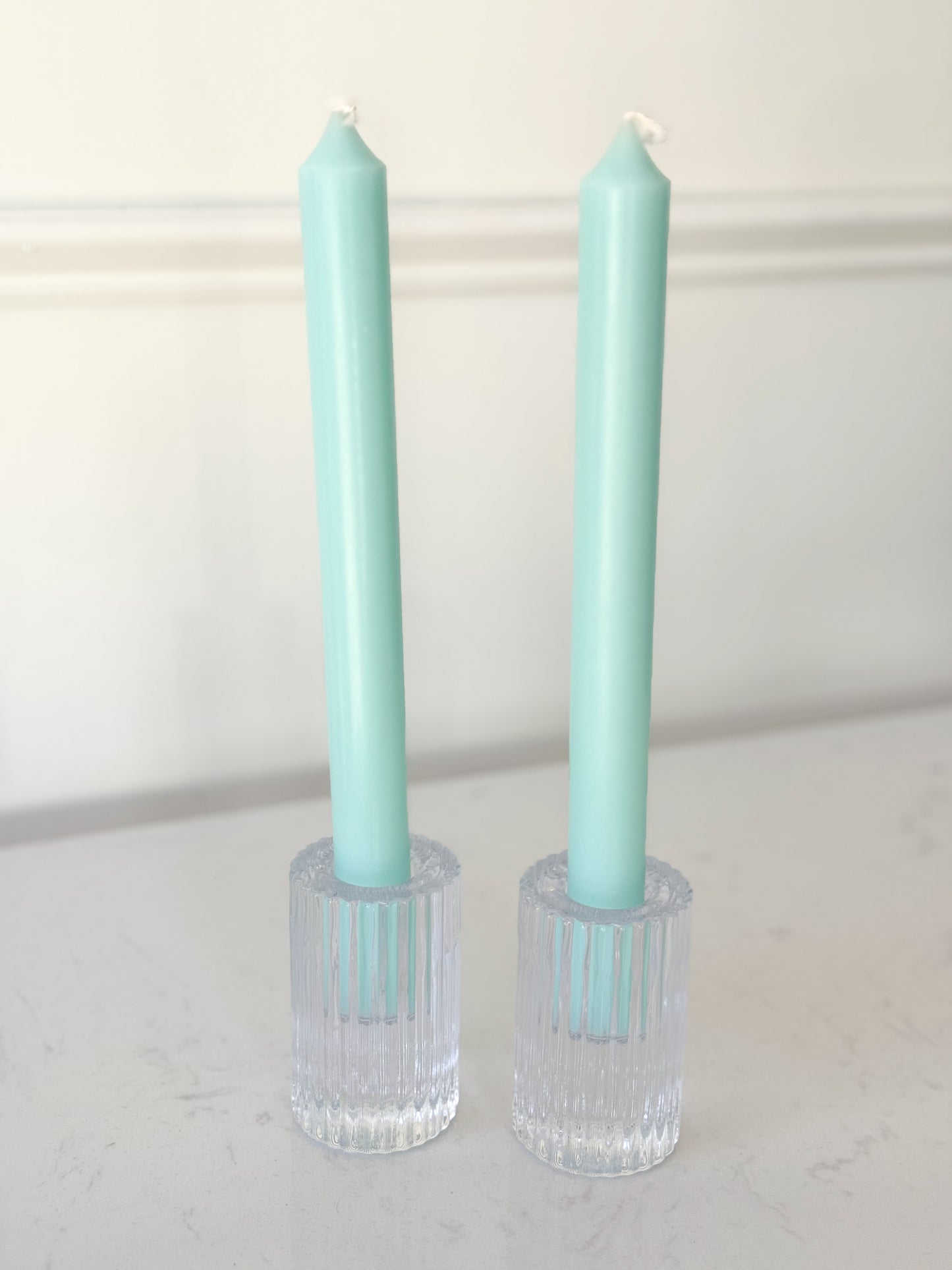 Glass Accent Candle Holders