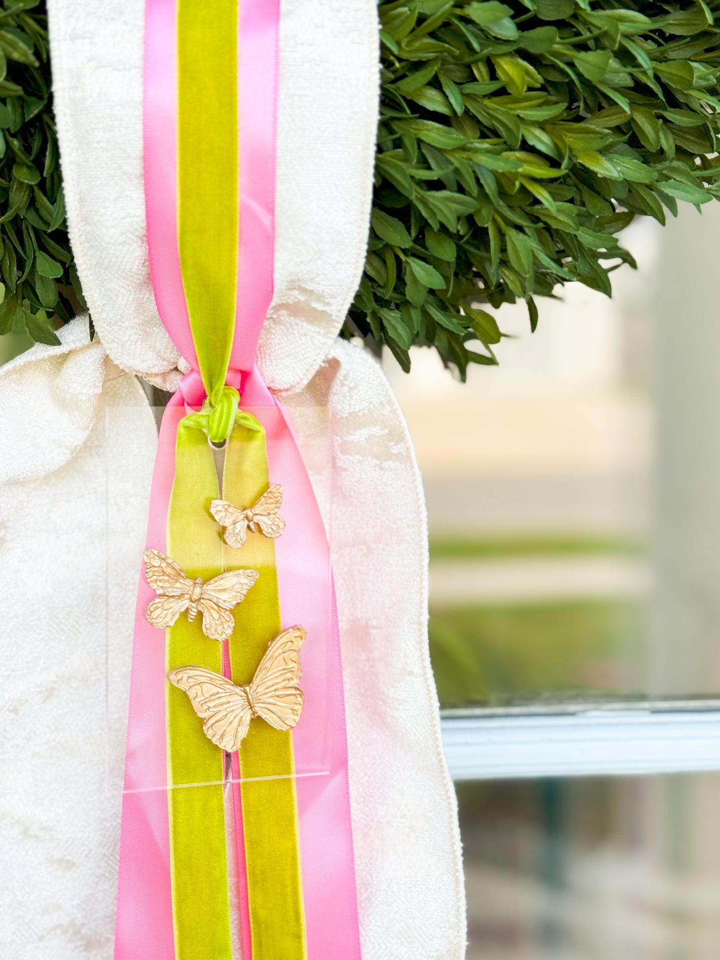 Le Papillon Wreath And Sash