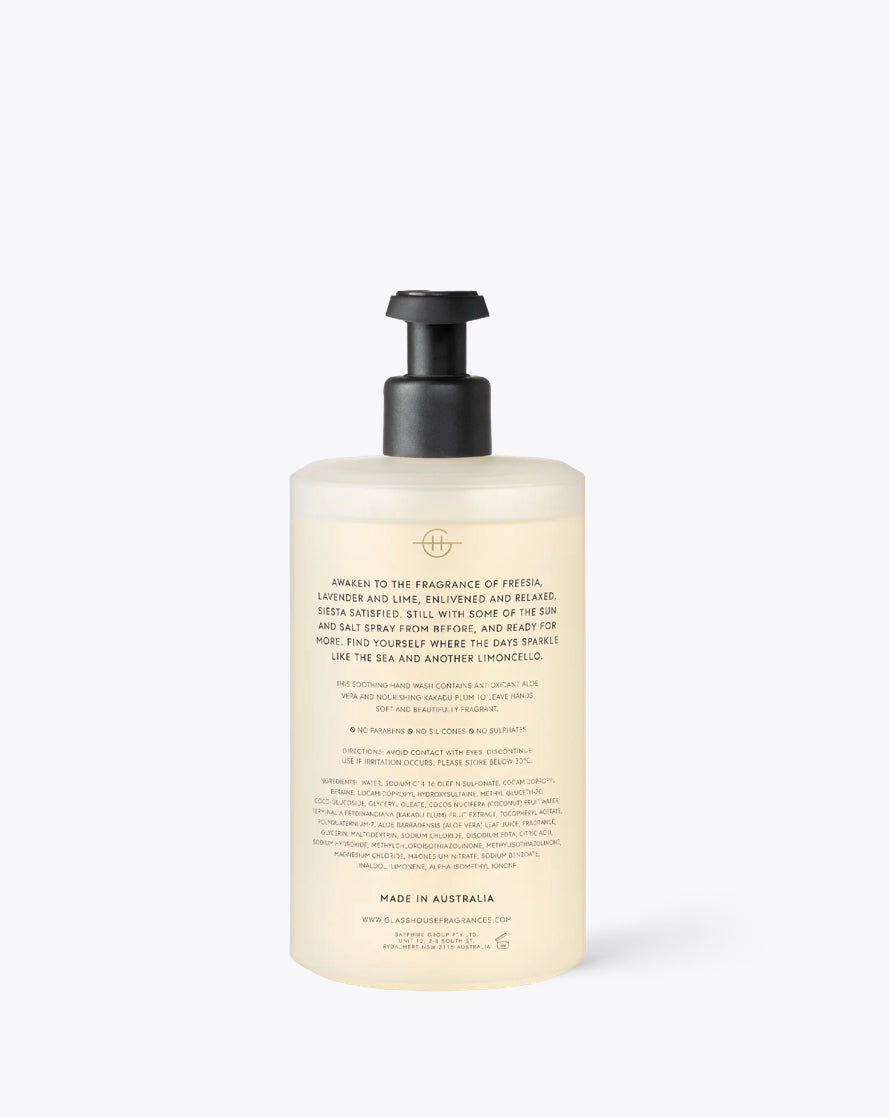 GLASSHOUSE Lost In Amalfi Hand Wash 15.2 Oz