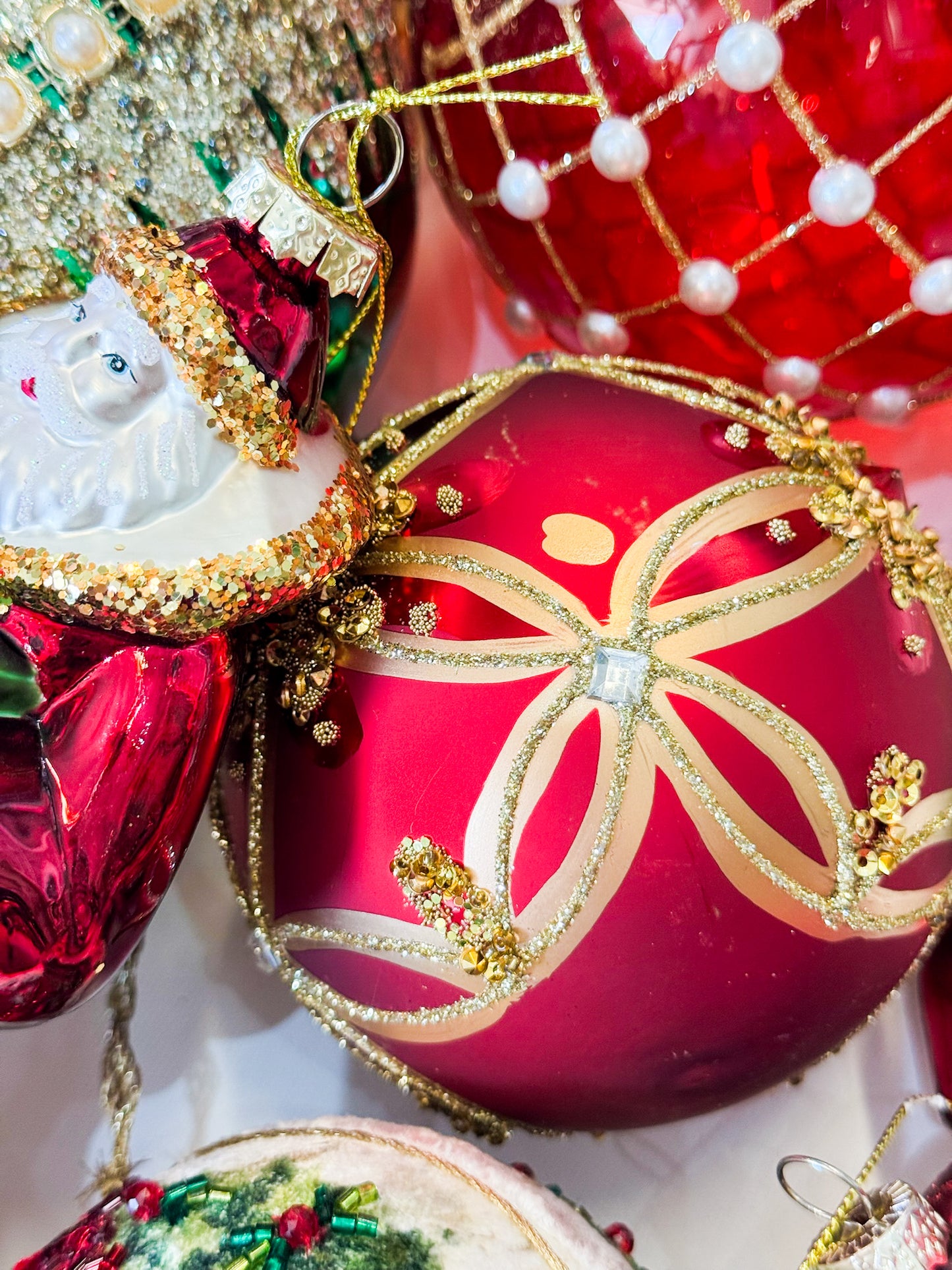 Fete Noel Christmas Ornament Box