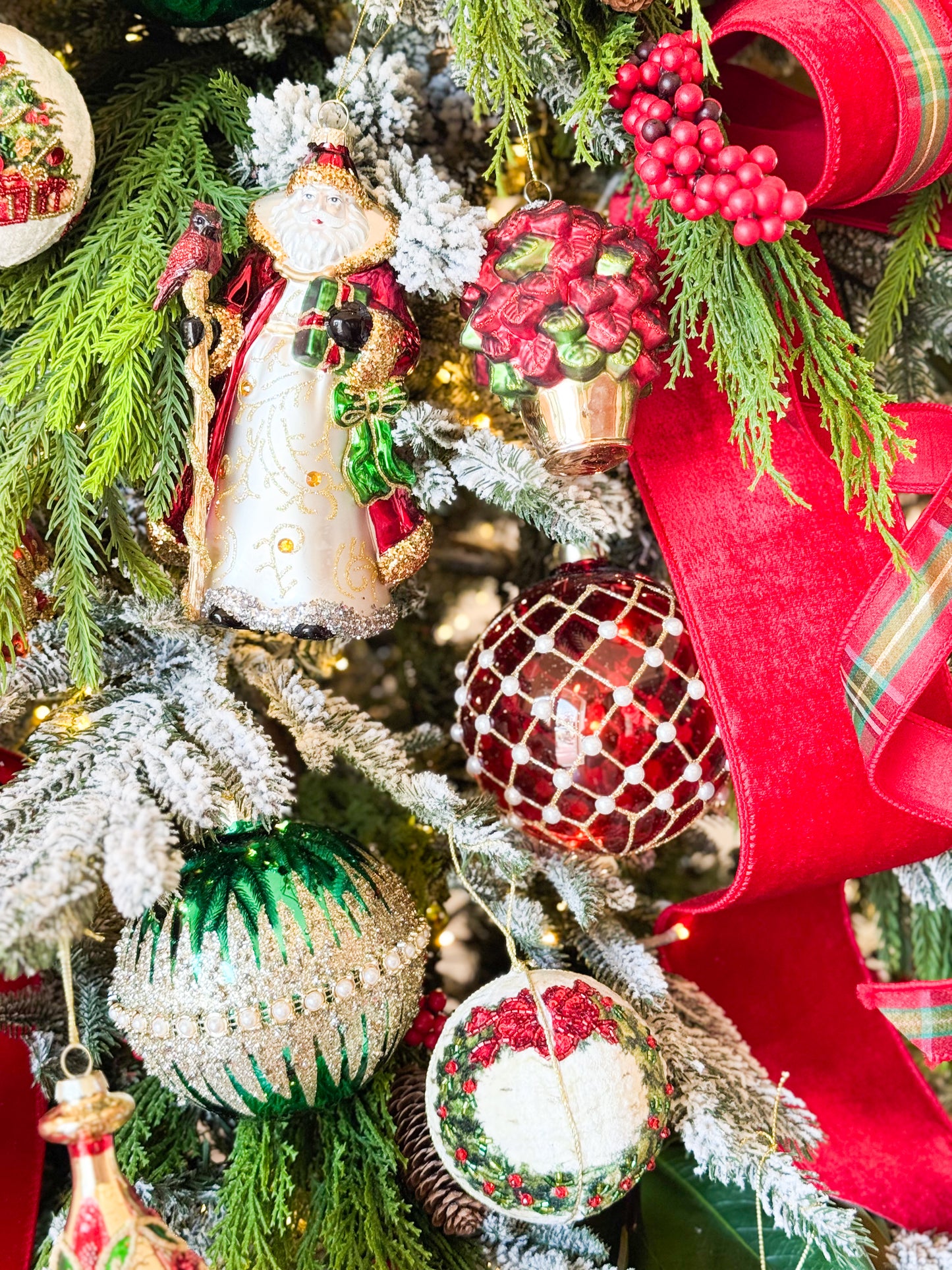 The Fete Noel Christmas Tree Blanc Box