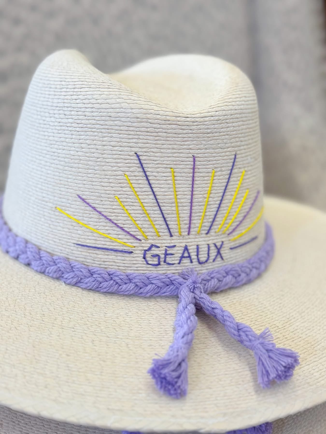 LSU Palm Hat with Stars