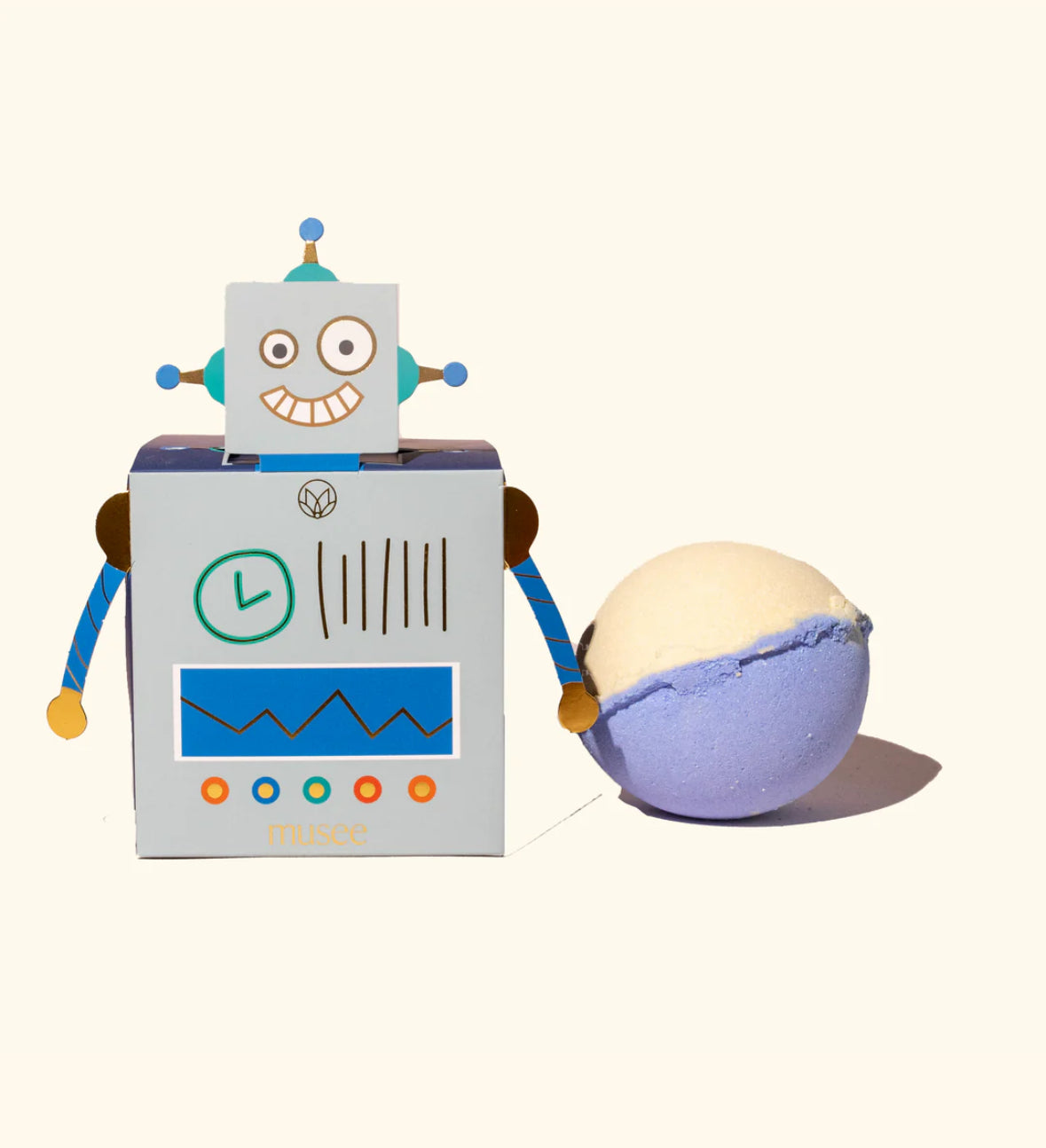 Musee Robot Boxed Bath Balm