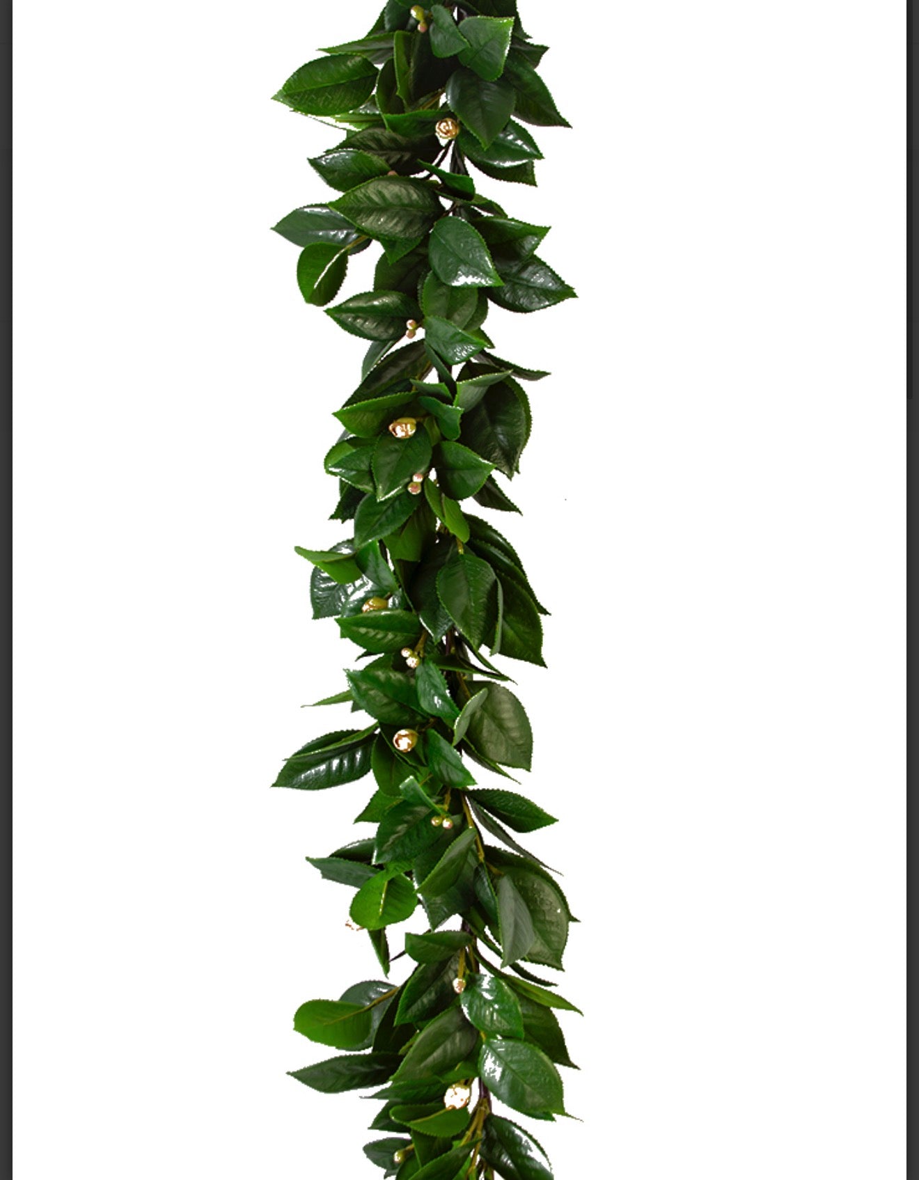 Blanc Box Camelia Leaf Garland