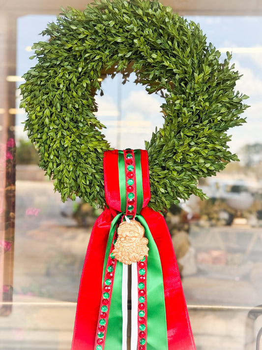 Holly Jolly Gems Tealeaf Wreath