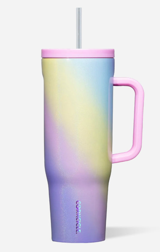CRUISER
INSULATED TUMBLER WITH HANDLE- Rainbow Unicorn