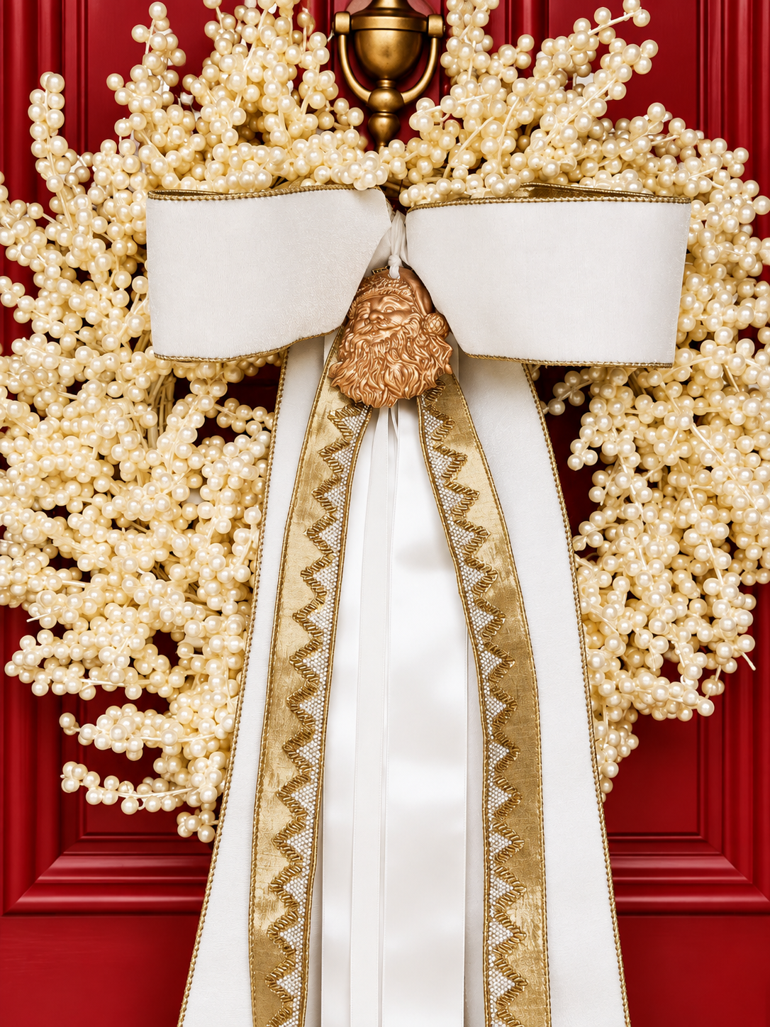 The Astoria Estate Pearl Berry Wreath