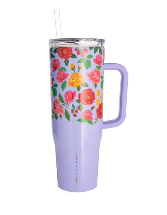 CRUISER
INSULATED TUMBLER WITH HANDLE- Rifle Paper Co. x Corkcicle