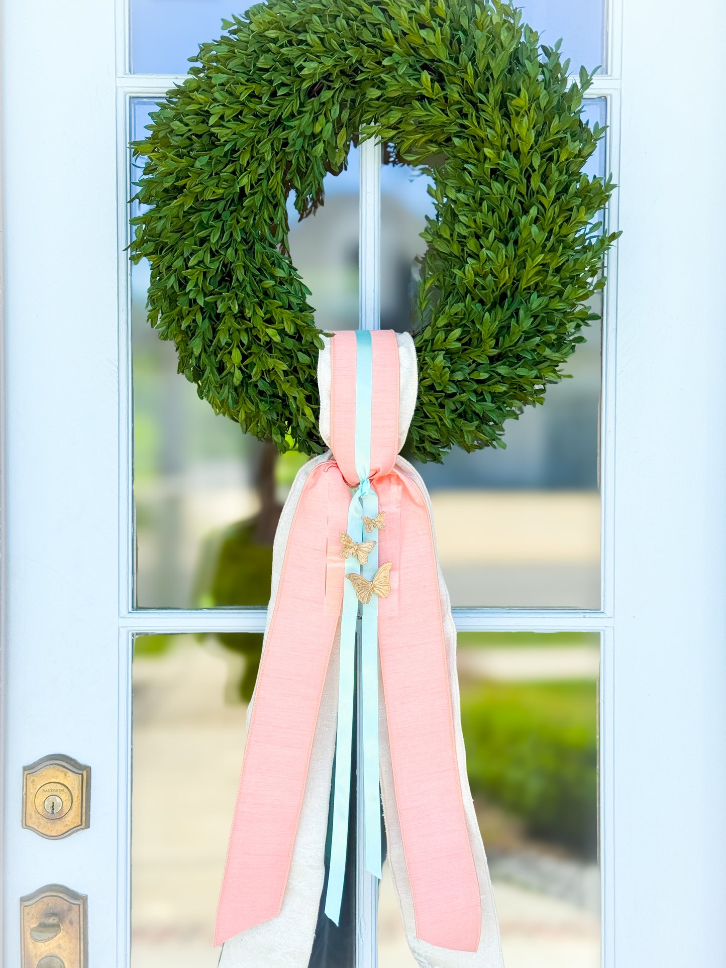Le Papillon Wreath And Sash