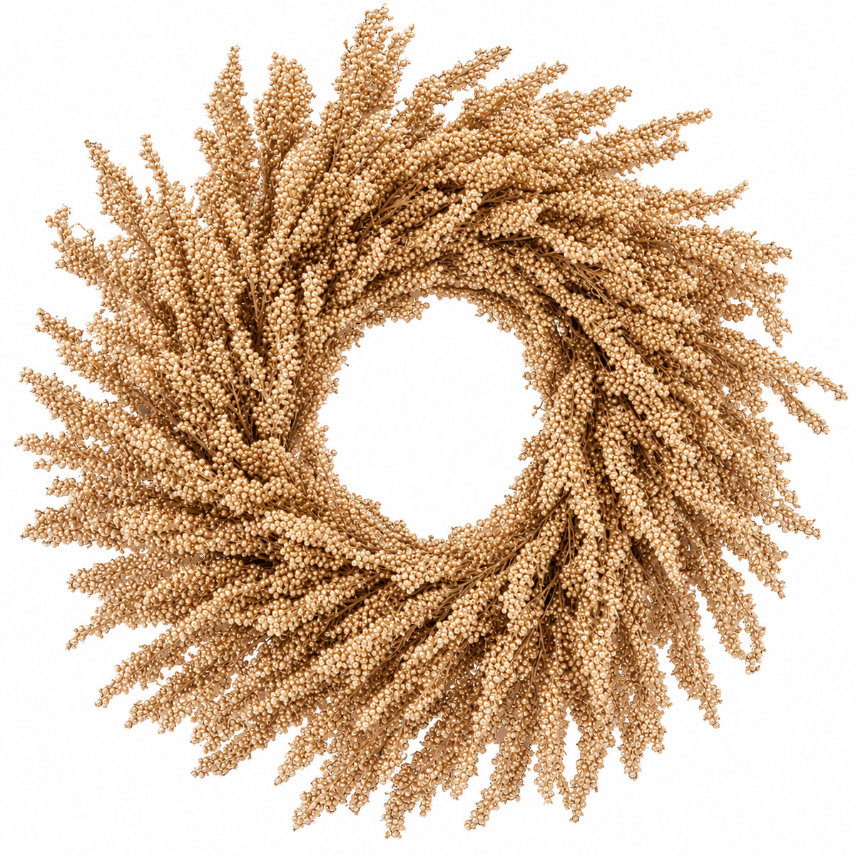 31” Gold Berry Wreath
