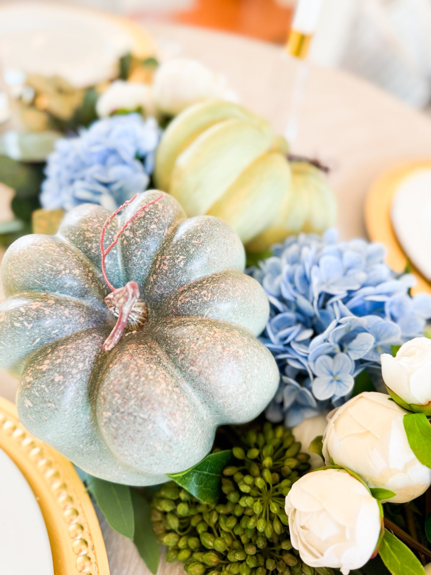 The Harvest Bleu Fall Decor Box