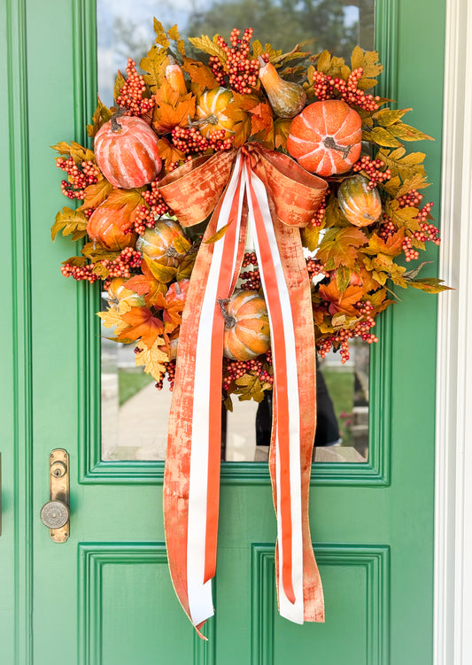 Pumpkin Grove Wreath