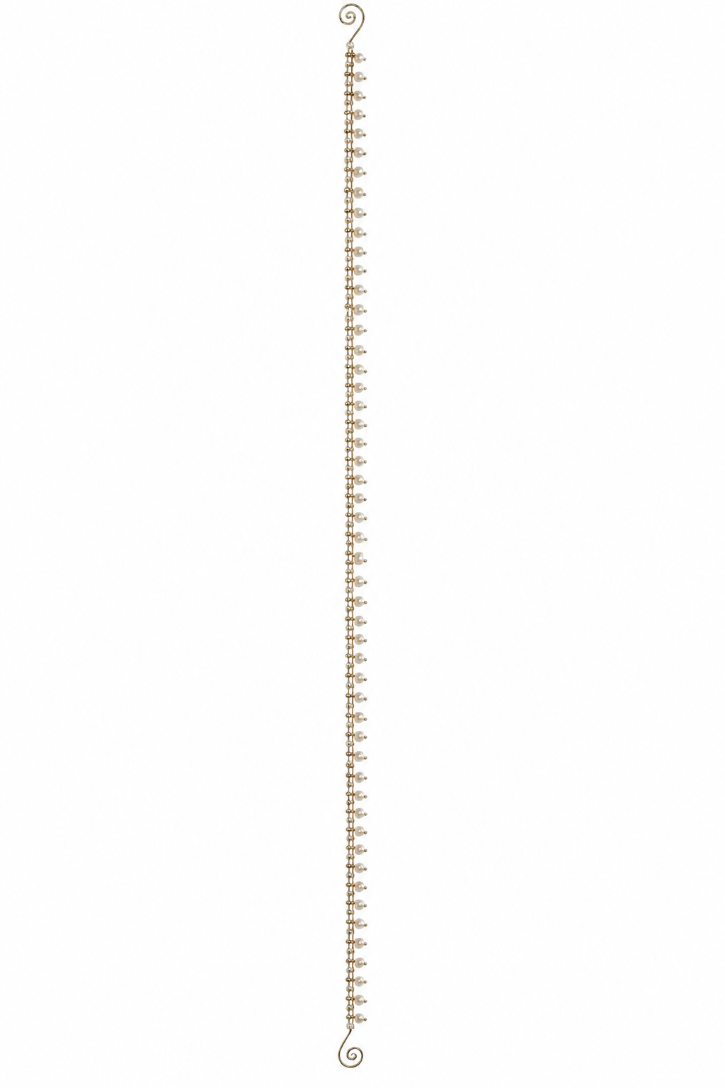 5' Rhinestone And Pearl Garland