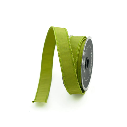 Lime Taffeta Ribbon