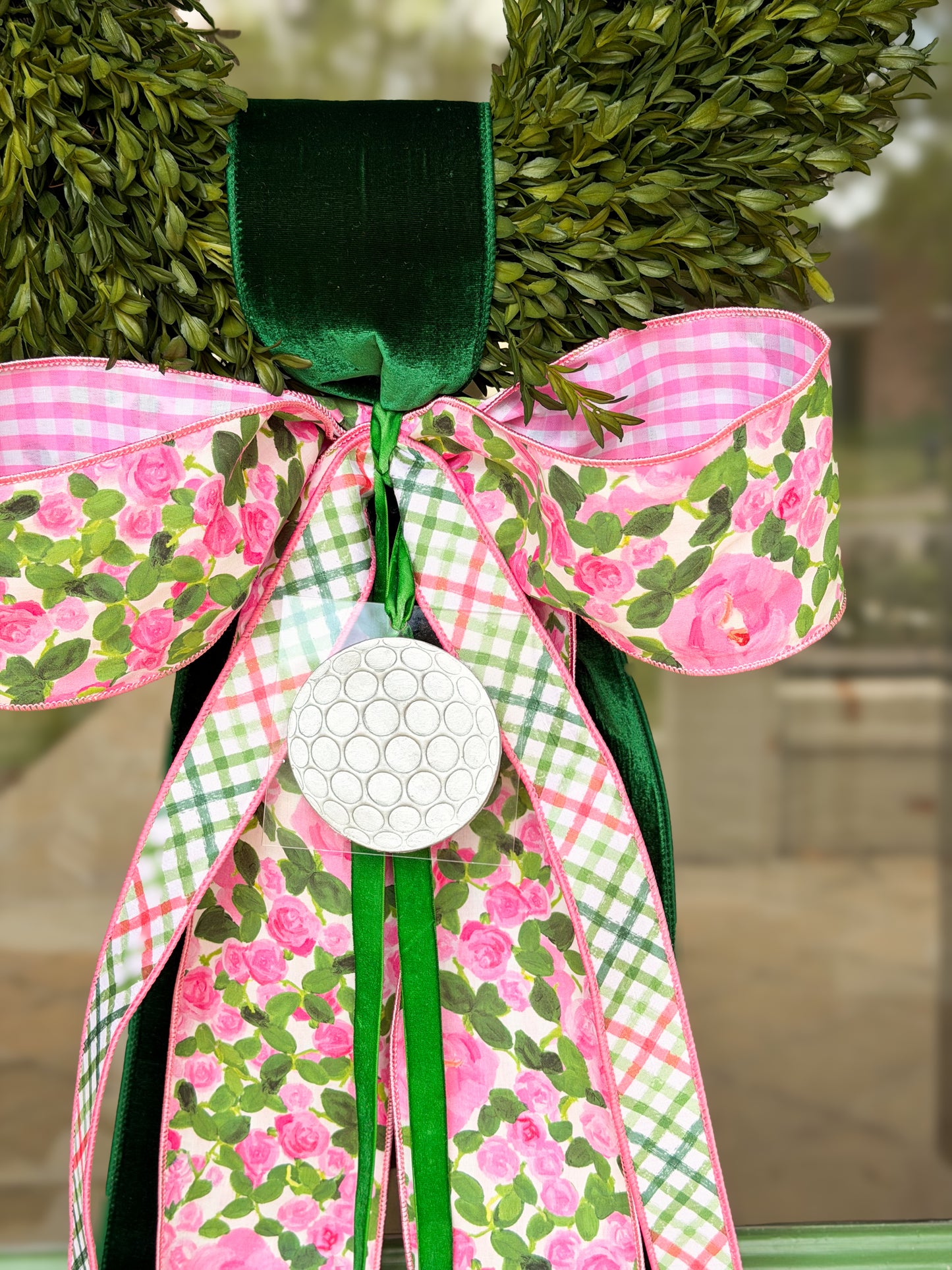 Azalea Fairway Tea Leaf Wreath