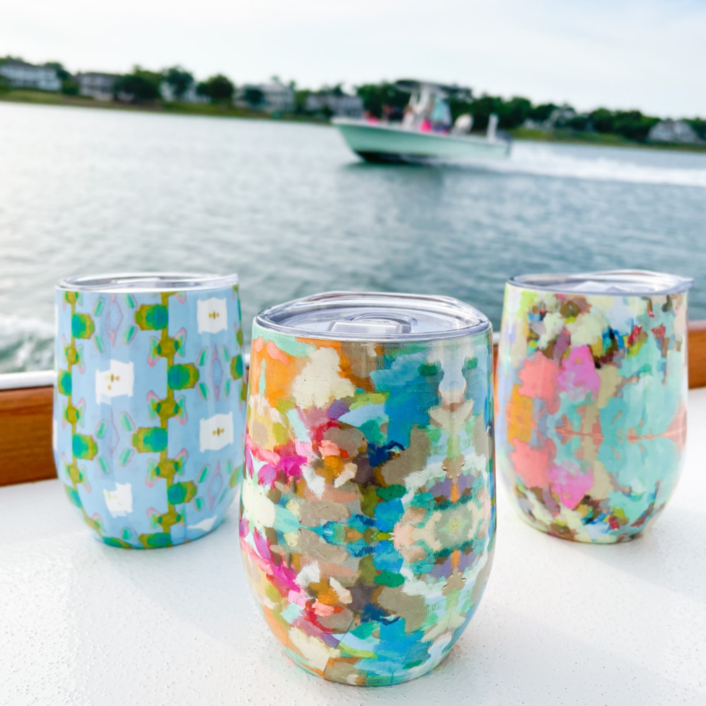 Indigo Girl Blue Wine Tumbler