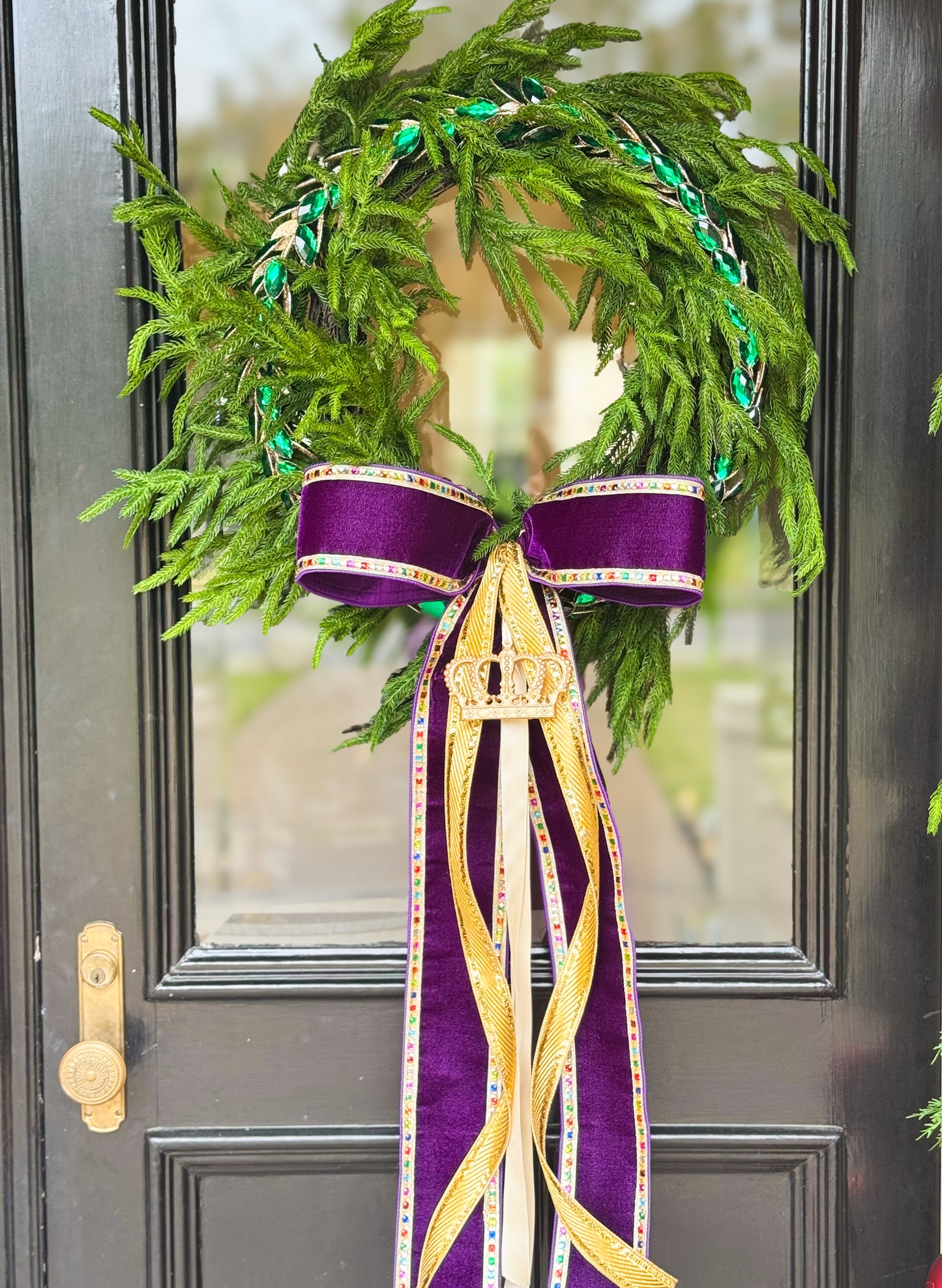 Queen of the Krewe Wreath
