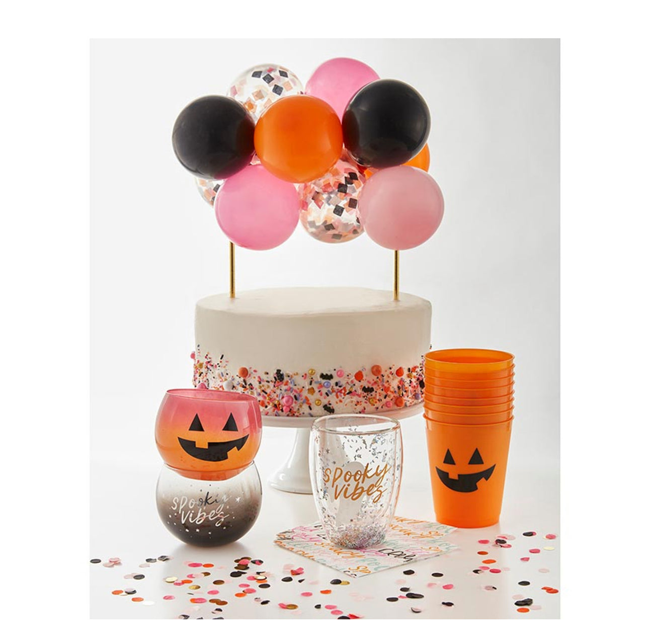Jack-o’-Lantern Frost Cups