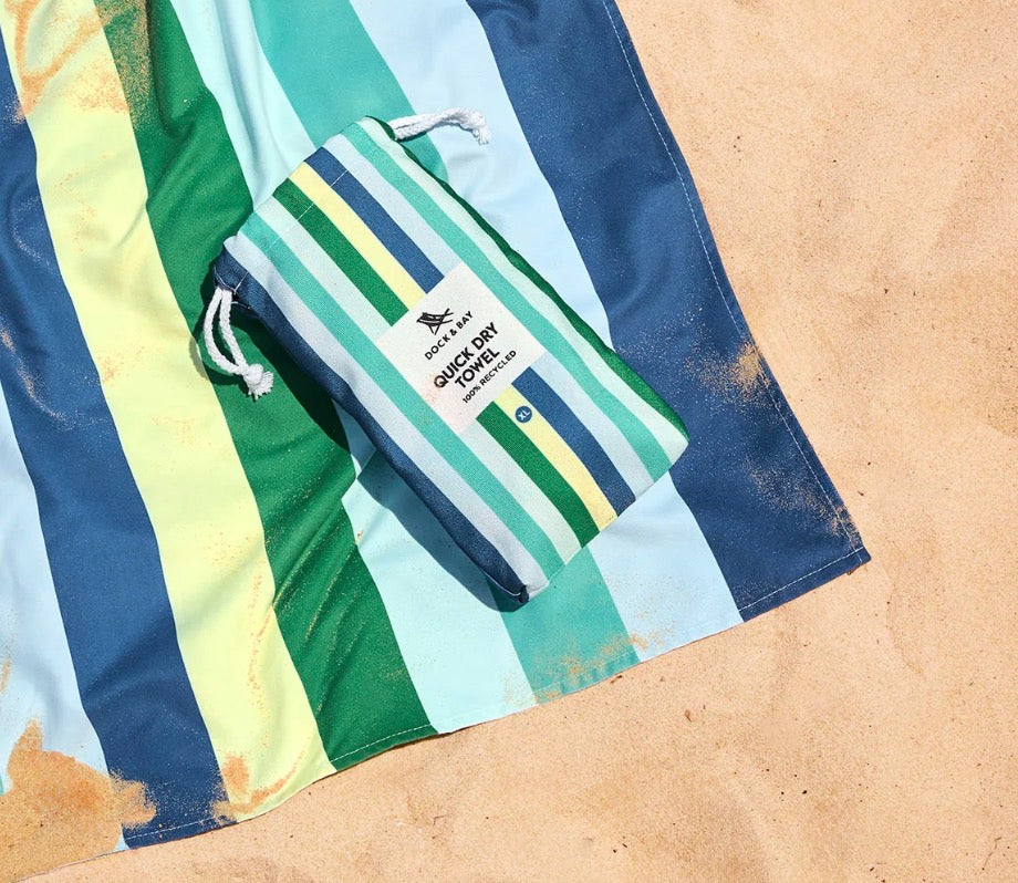 DOCK & BAY- Cool Lagoon Quick Dry Towel, Large