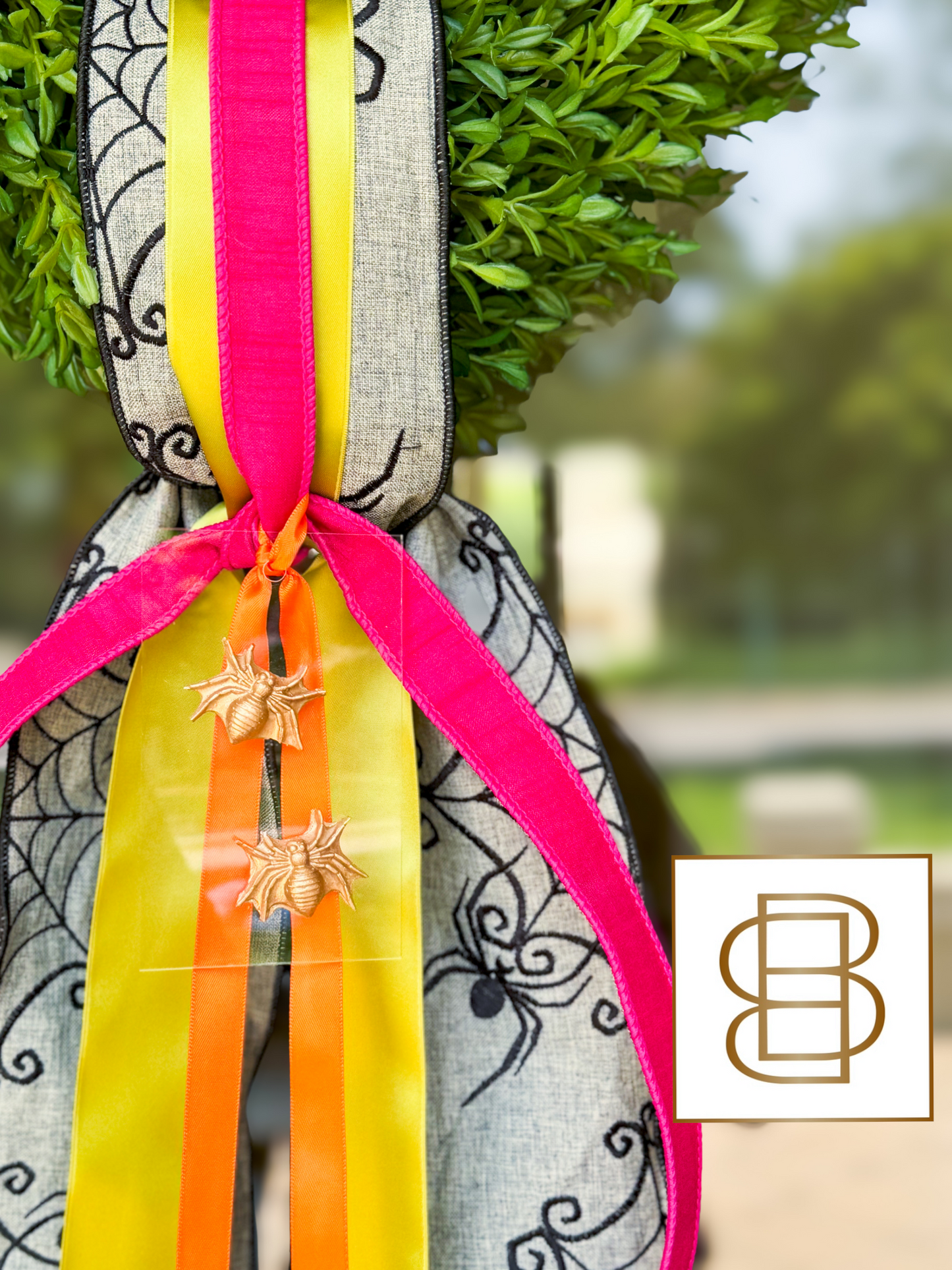 Halloween Wreath And Sash