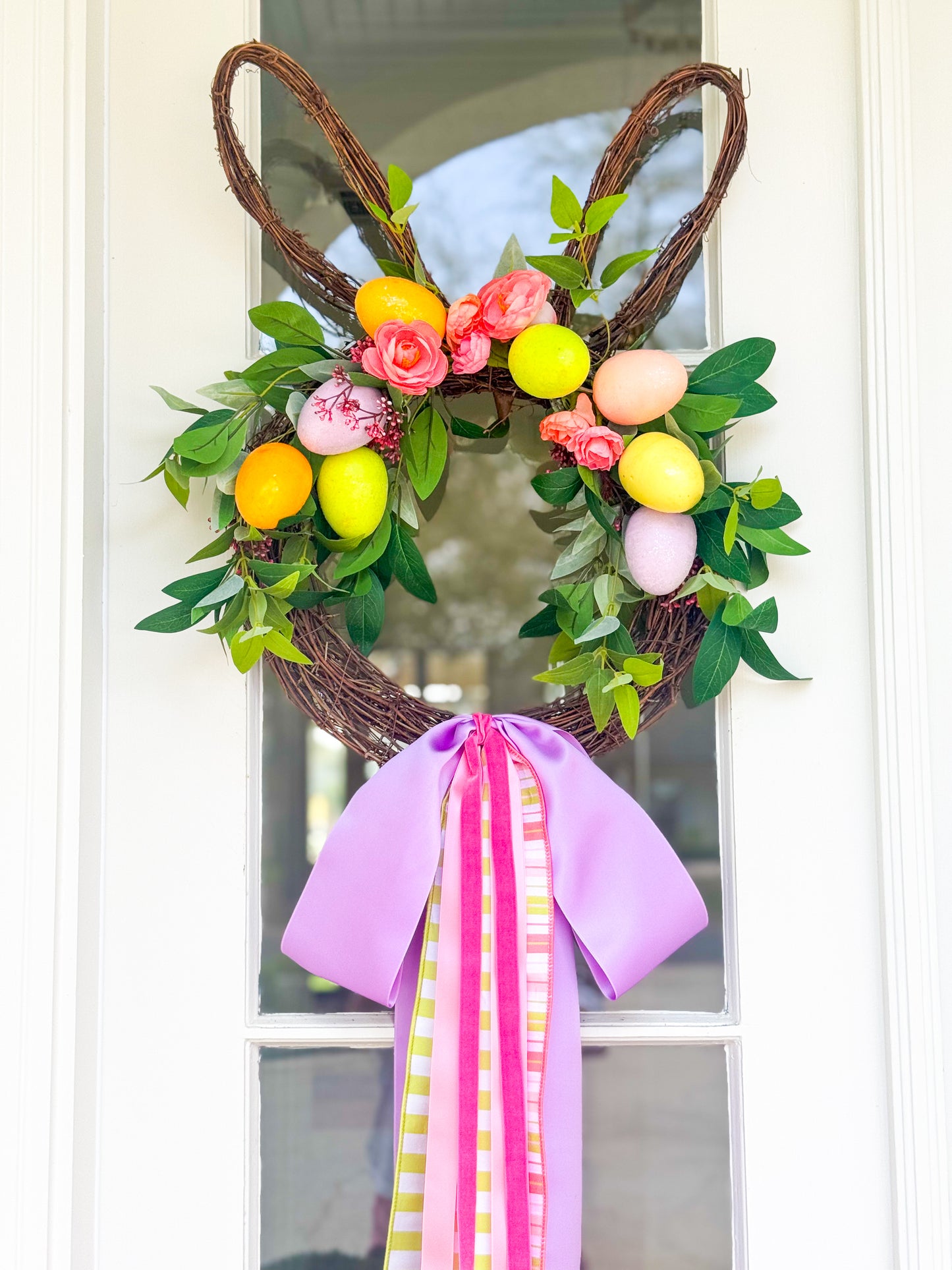 Bunny Beauty Lavender Wreath