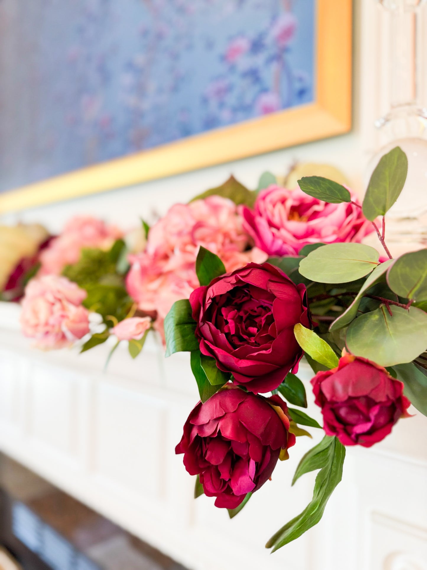 Peony Harvest Fall Décor Box