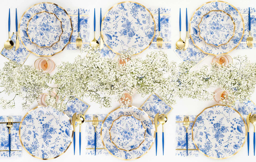 Timeless Wavy Paper Dinner Plate/8pk