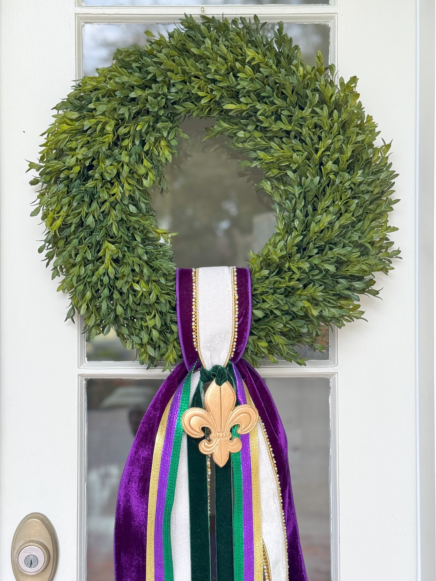 Queen Of The Krewe Wreath
