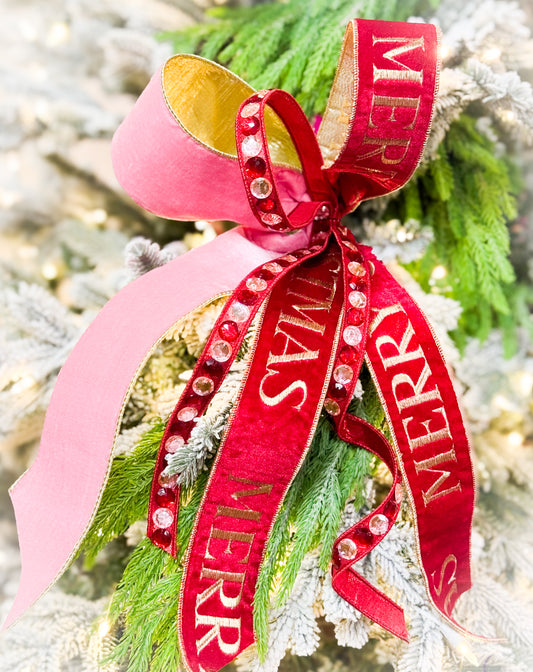 Couture Candy Christmas Tree Bow Box