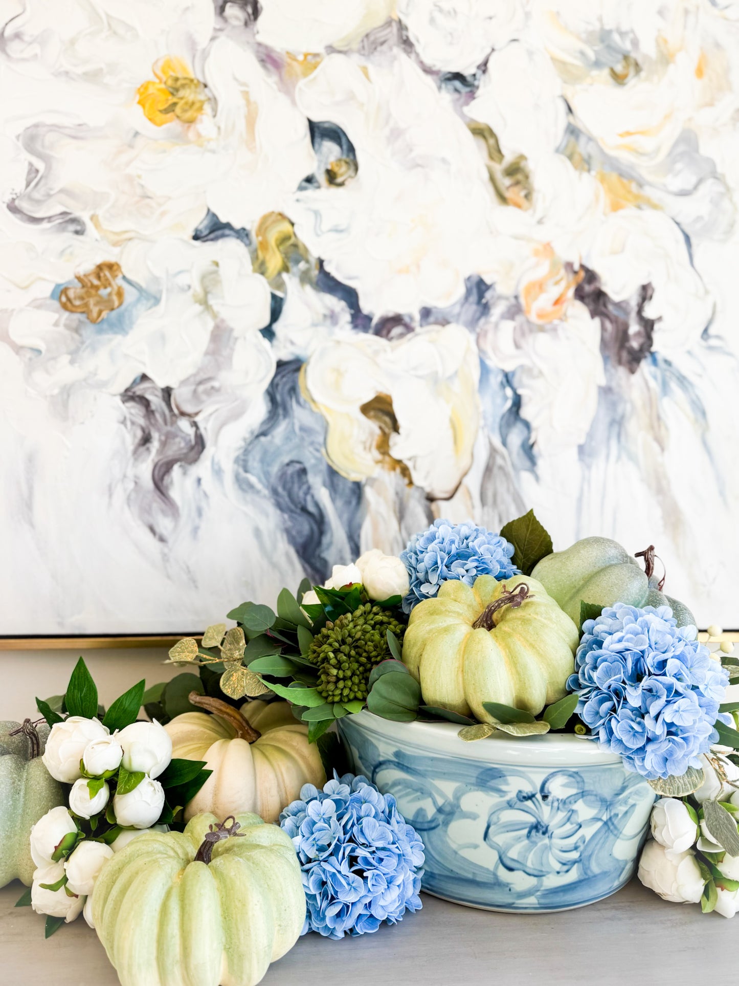 The Harvest Bleu Fall Decor Box