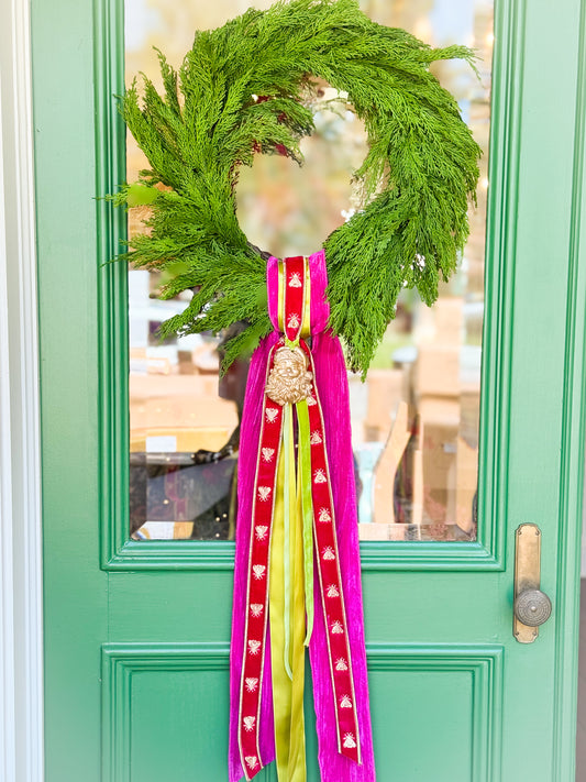 The Fleur Noel Christmas Wreath