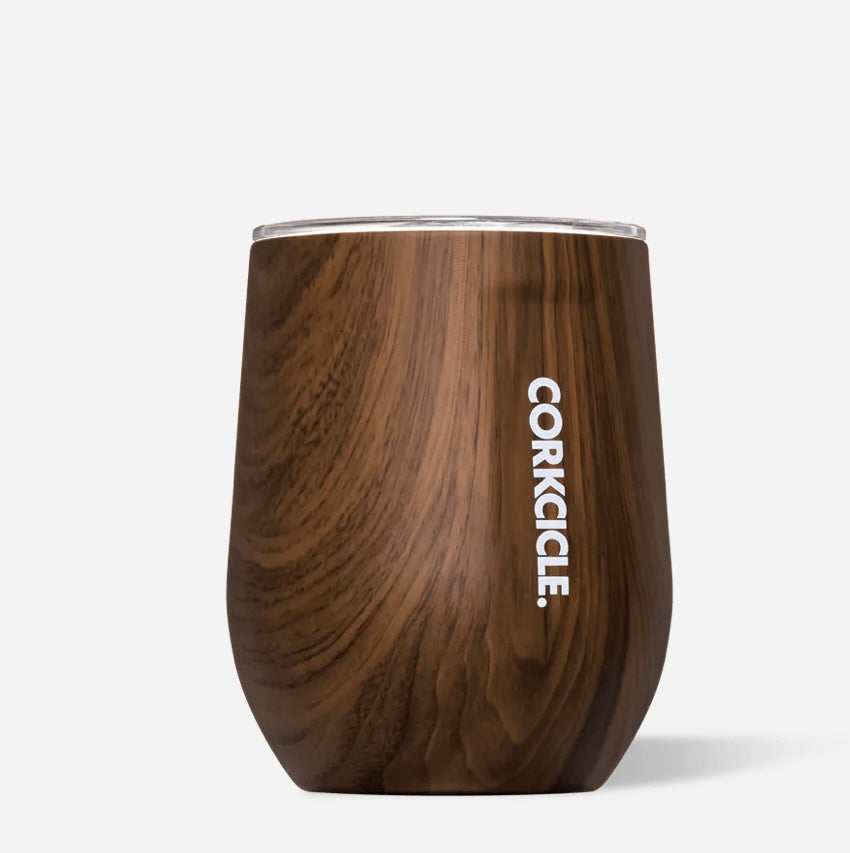 CORKCILE Origins Stemless - Walnut Wood