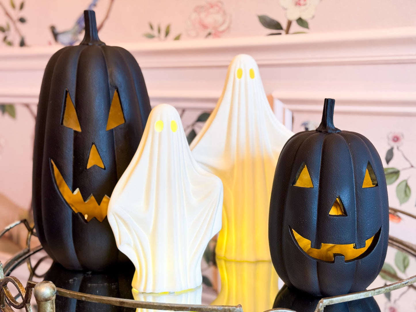 Midnight Glow Jack-O’-Lantern Duo