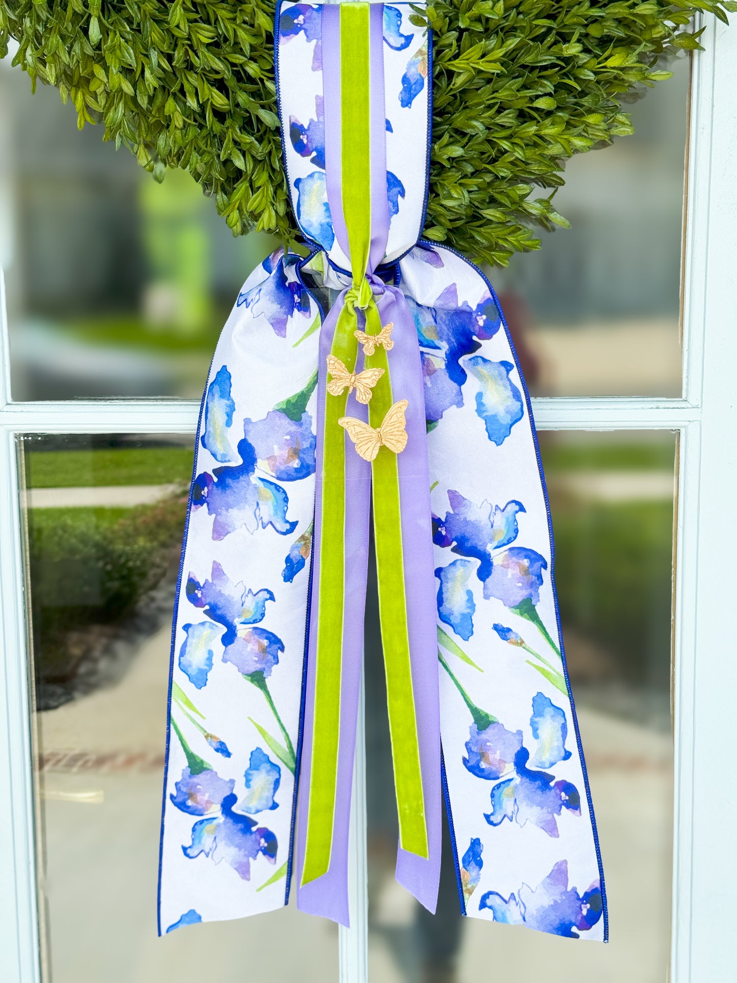 Le Papillon Wreath And Sash