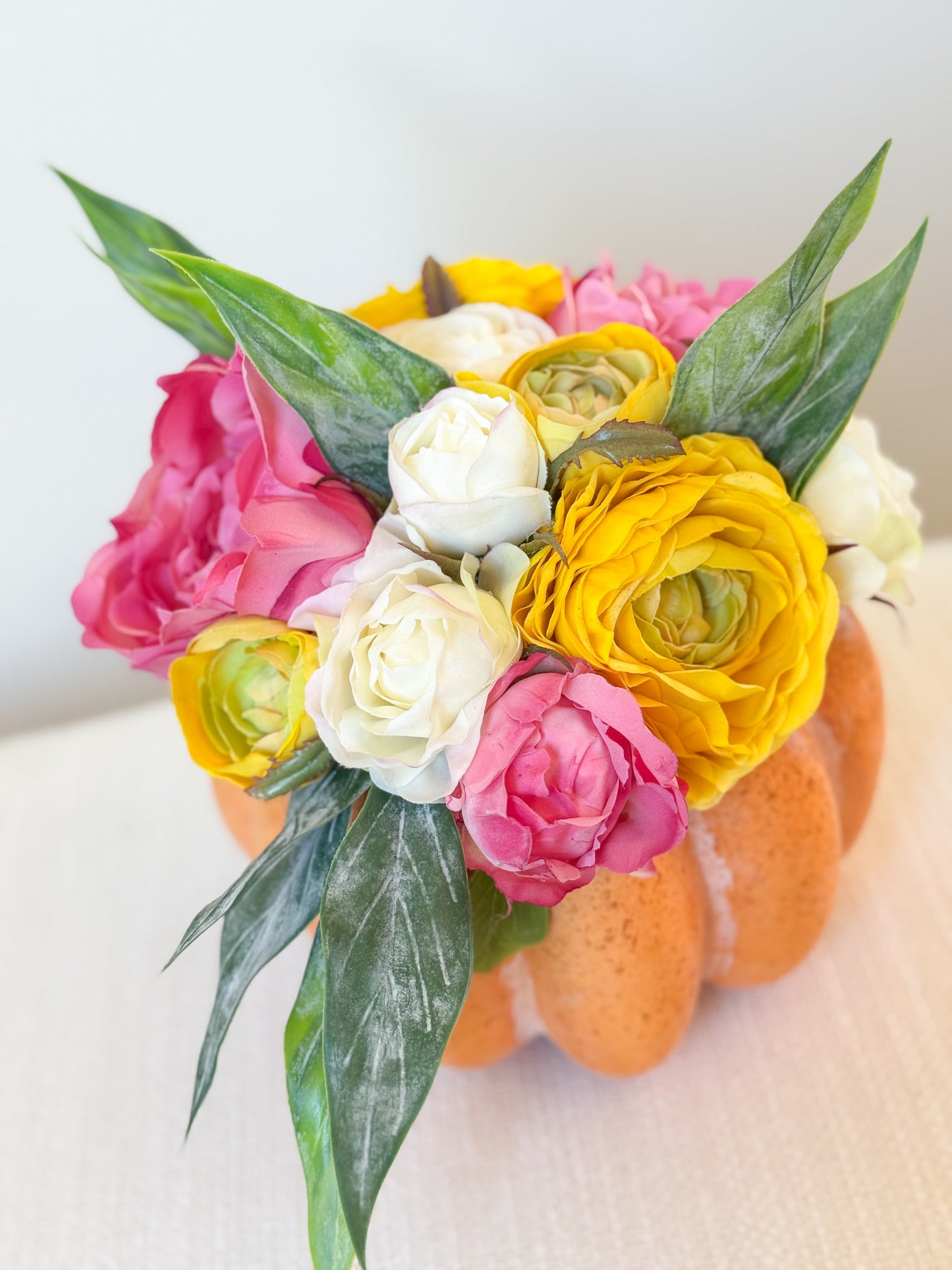 Small Golden Harvest Pumpkin Arrangement