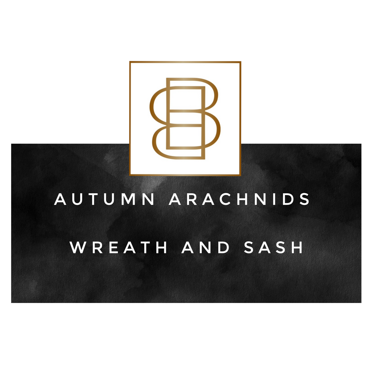 Autumn Arachnids Wreath And Sash
