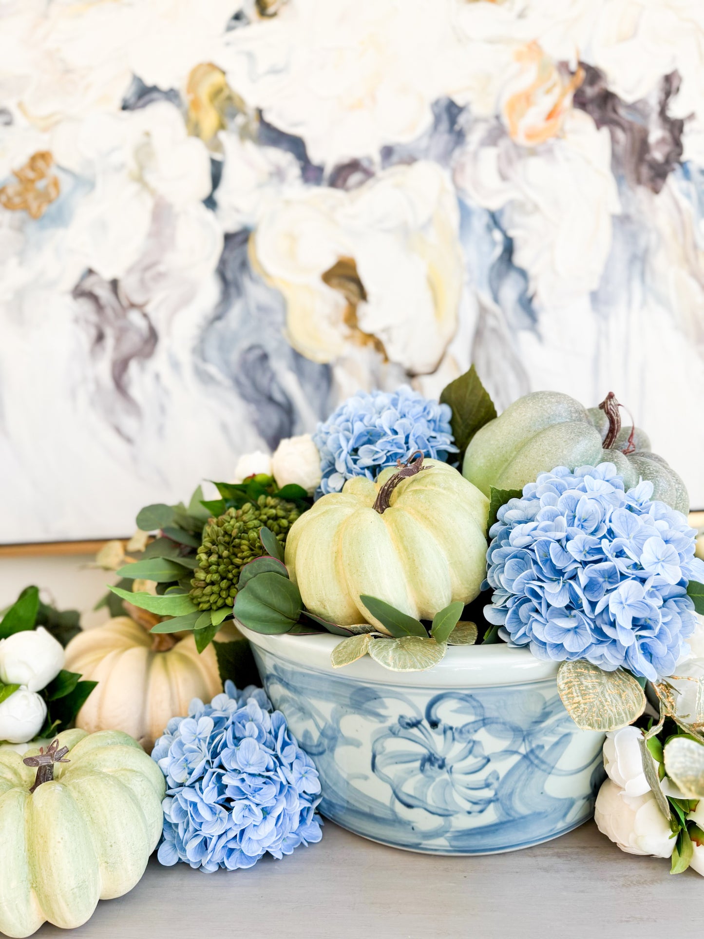 The Harvest Bleu Fall Decor Box