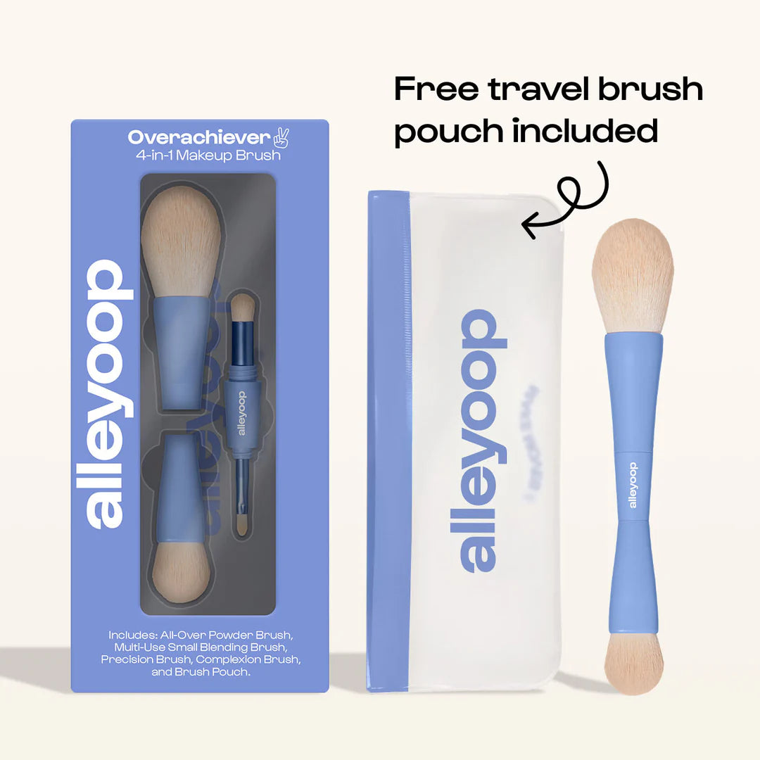 ALLEYOOP Overachiever 4-in-1 Makeup Brush