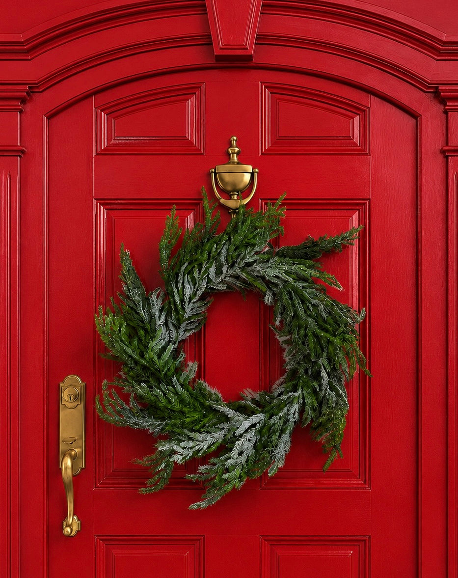 Snowy Pine Wreath