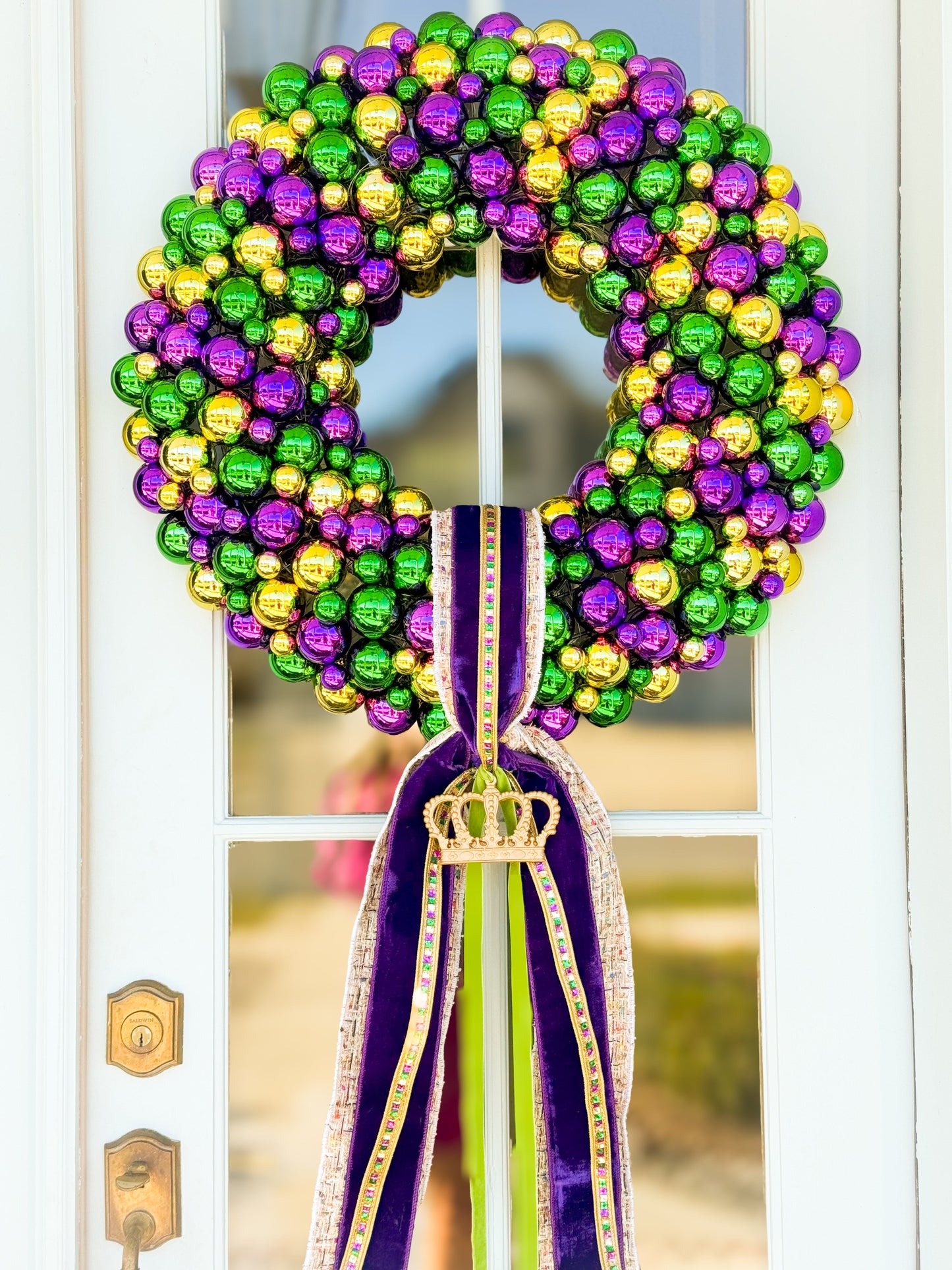The Queen Of The Krewe Wreath And Sash