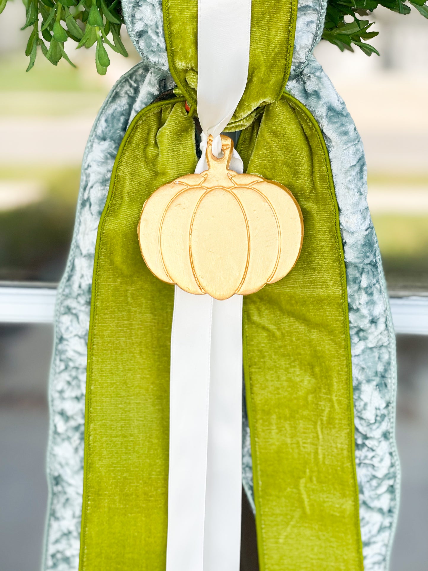 Pumpkin Patch Wreath And Sash