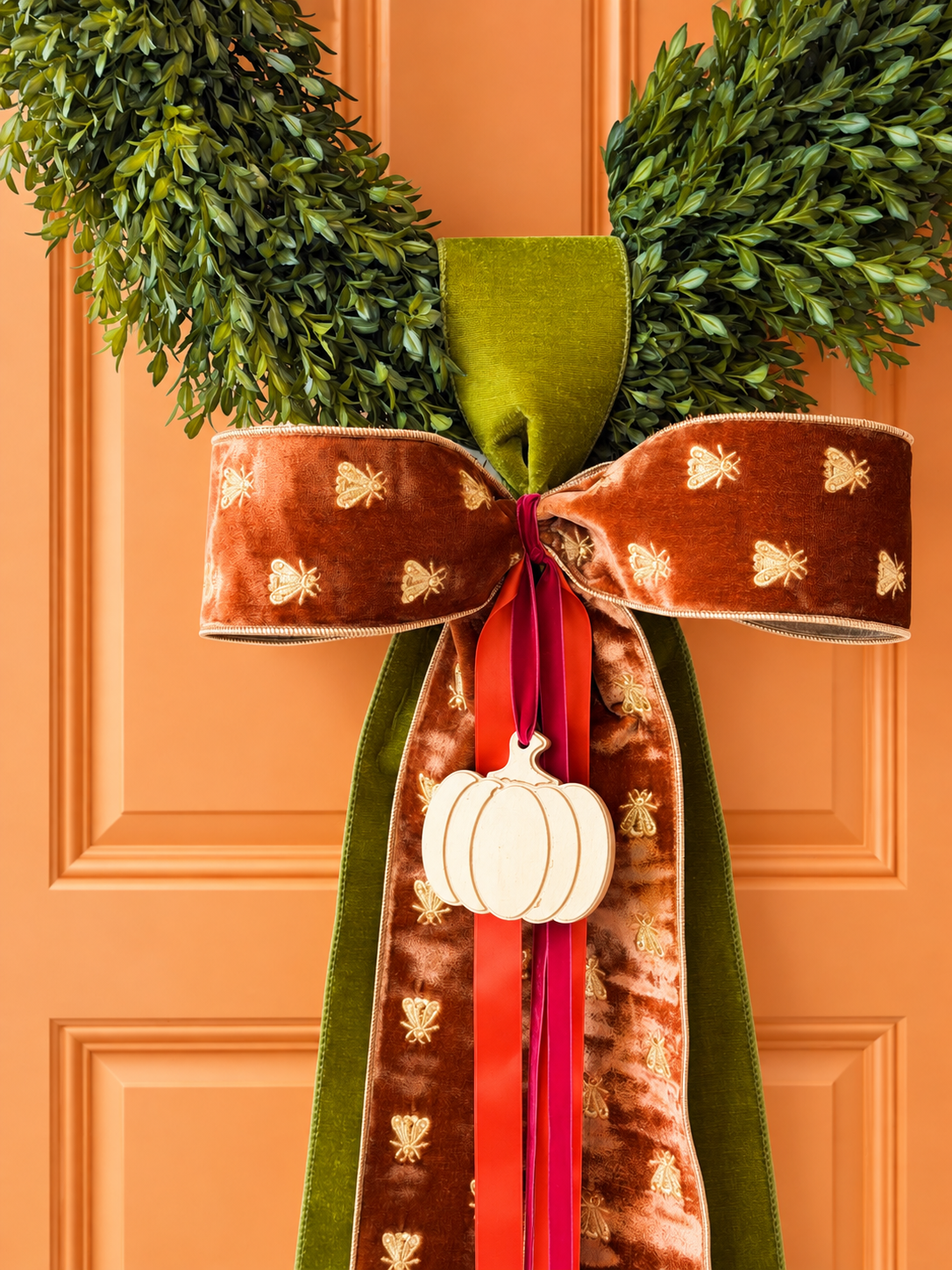 Fox & Field Tea Leaf Wreath