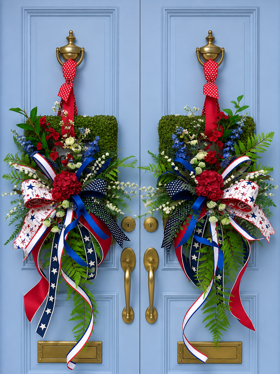Liberty Fern & Bloom Wreath (sold individually)