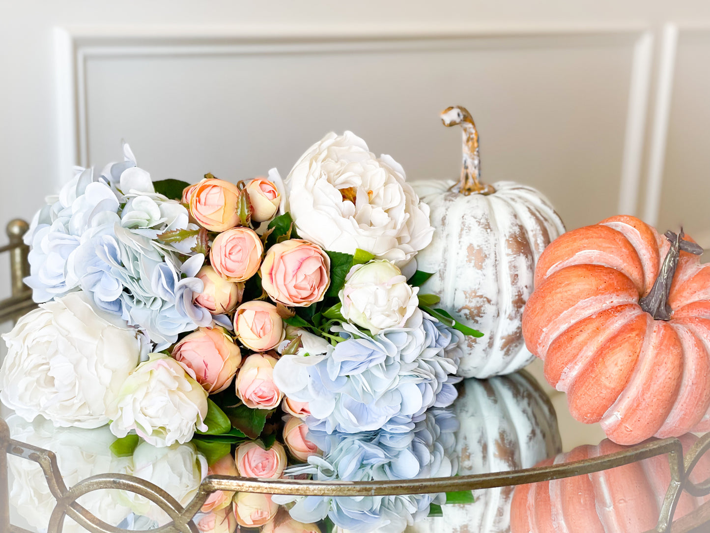 Blue Hues And Harvest Petite Blanc Box