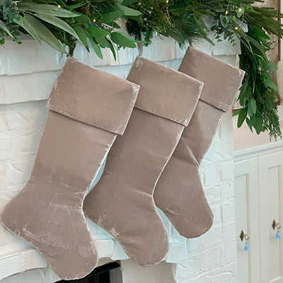 French Velvet Stocking