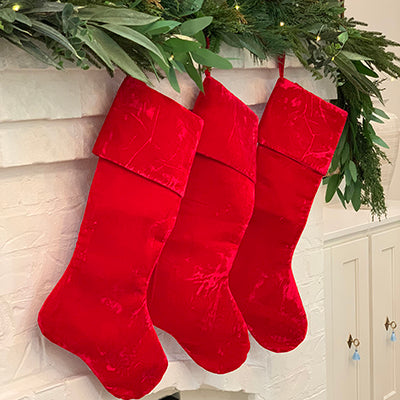 French Velvet Stocking