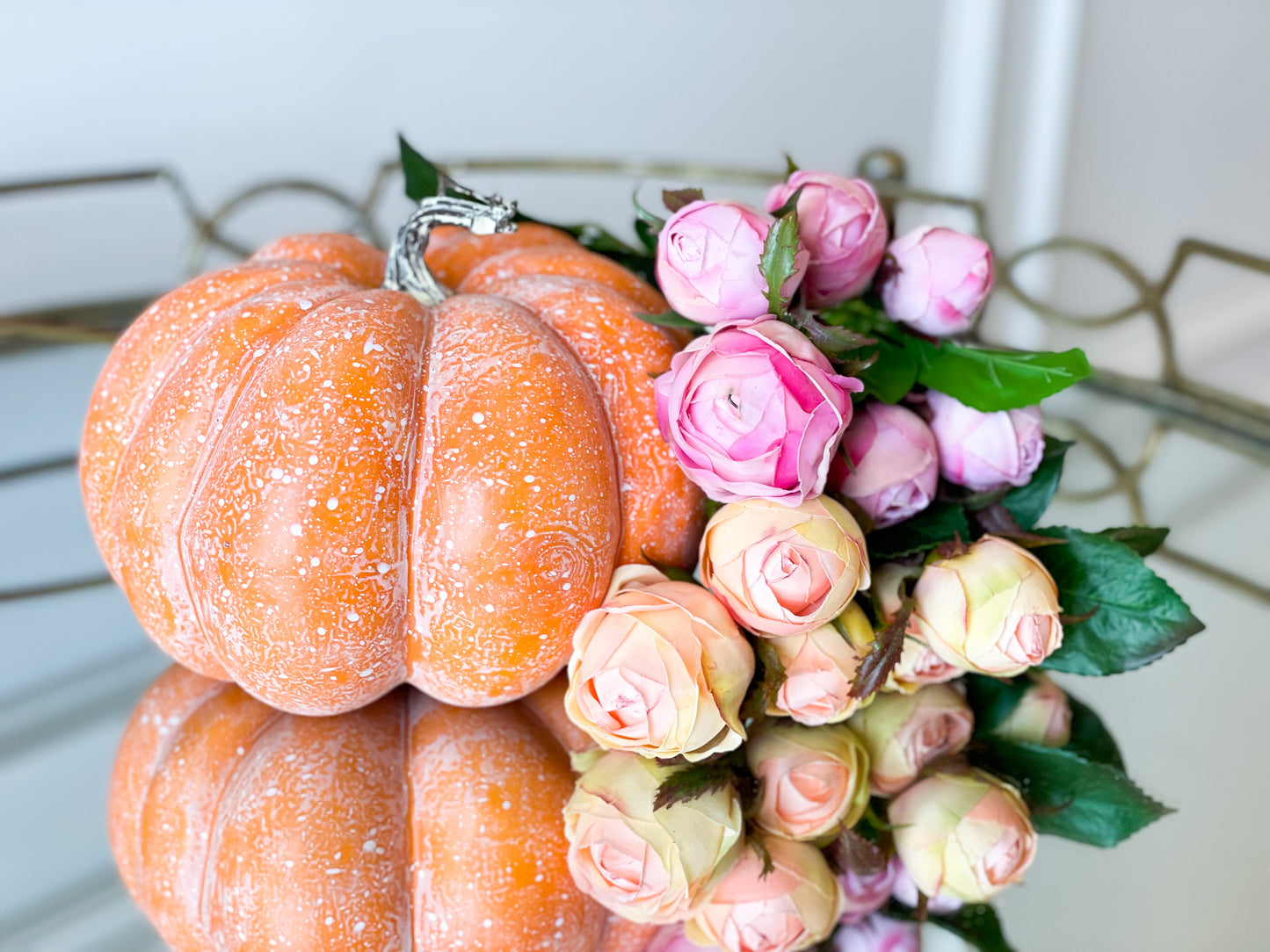 Blush & Blooms Pumpkin Blanc Box