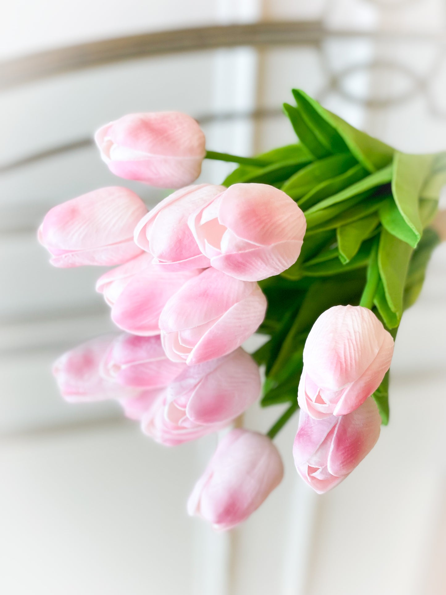 Kate Tulip Trio Bouquet Blanc Box