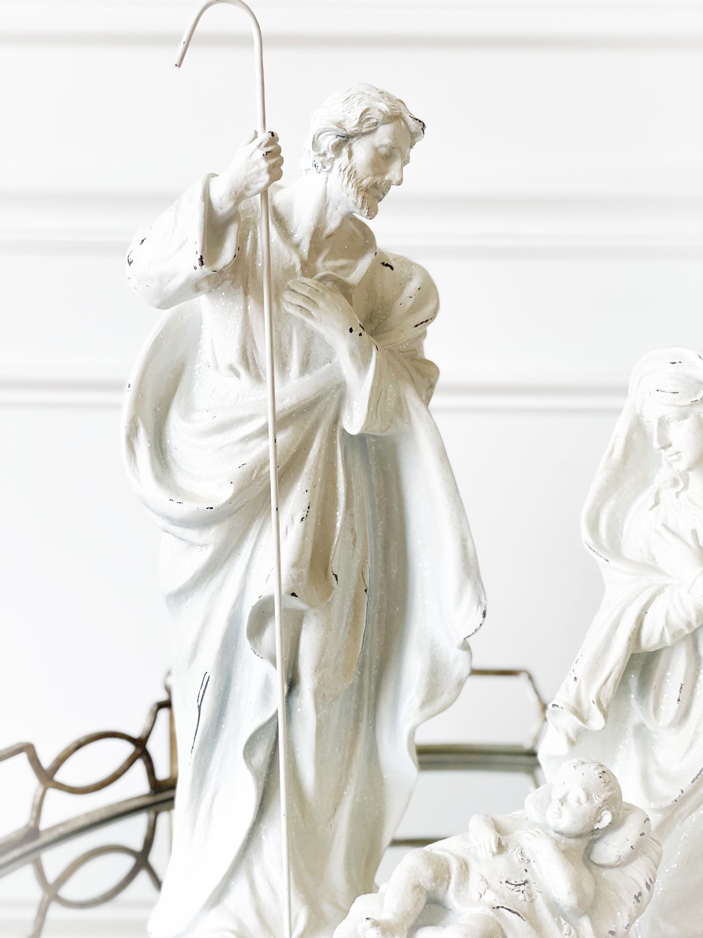 Glitter Holy Family Set